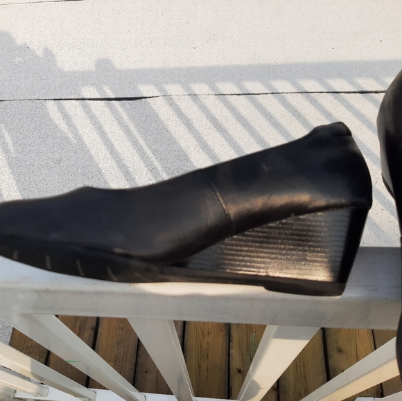 Hush puppies wedge shoes - leather - Picture 6 of 9